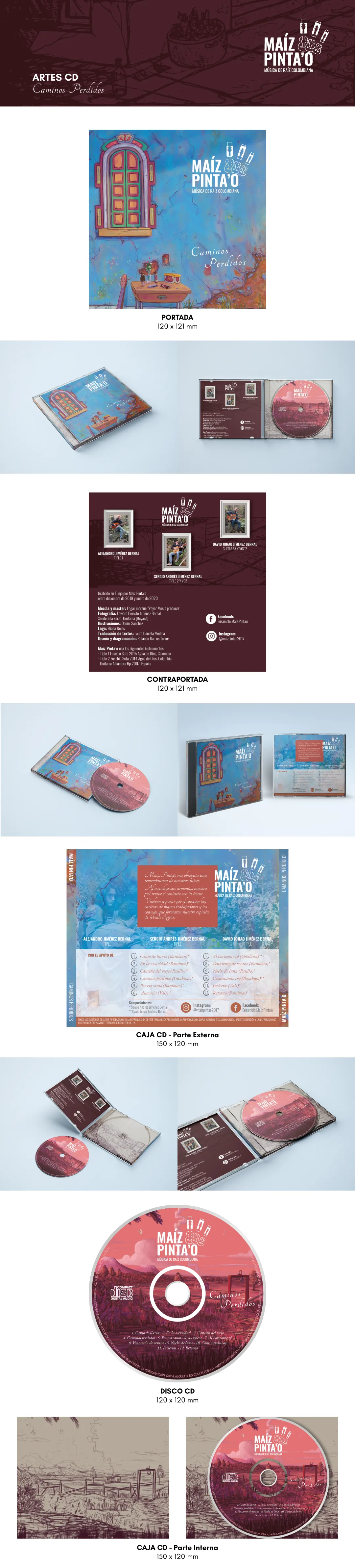 Maíz Pinta'o - CD Caminos Perdidos