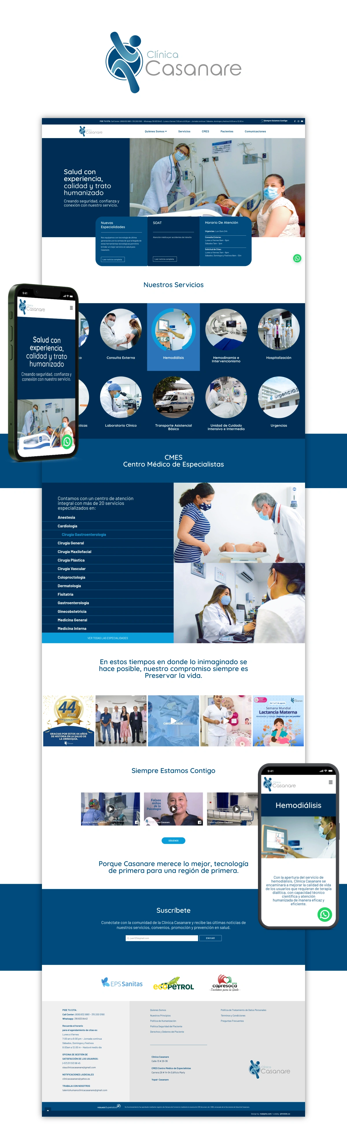 Clinicacasanare Web Montaje