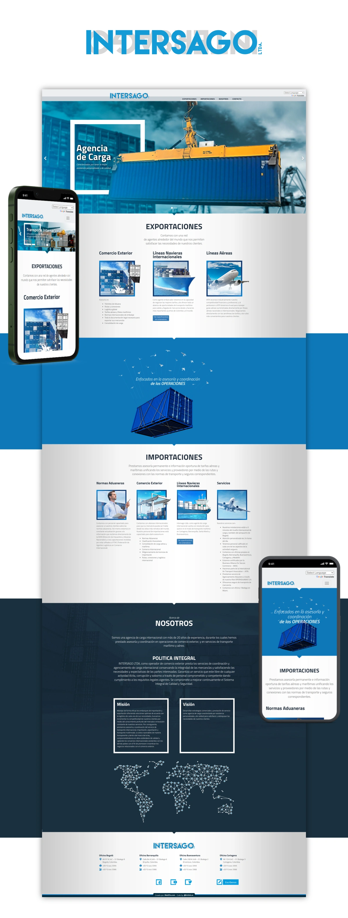 Intersago Web Montaje