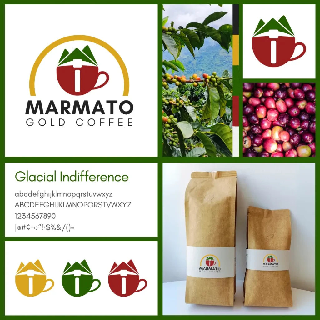 Marmatogoldcoffee Branding Montaje